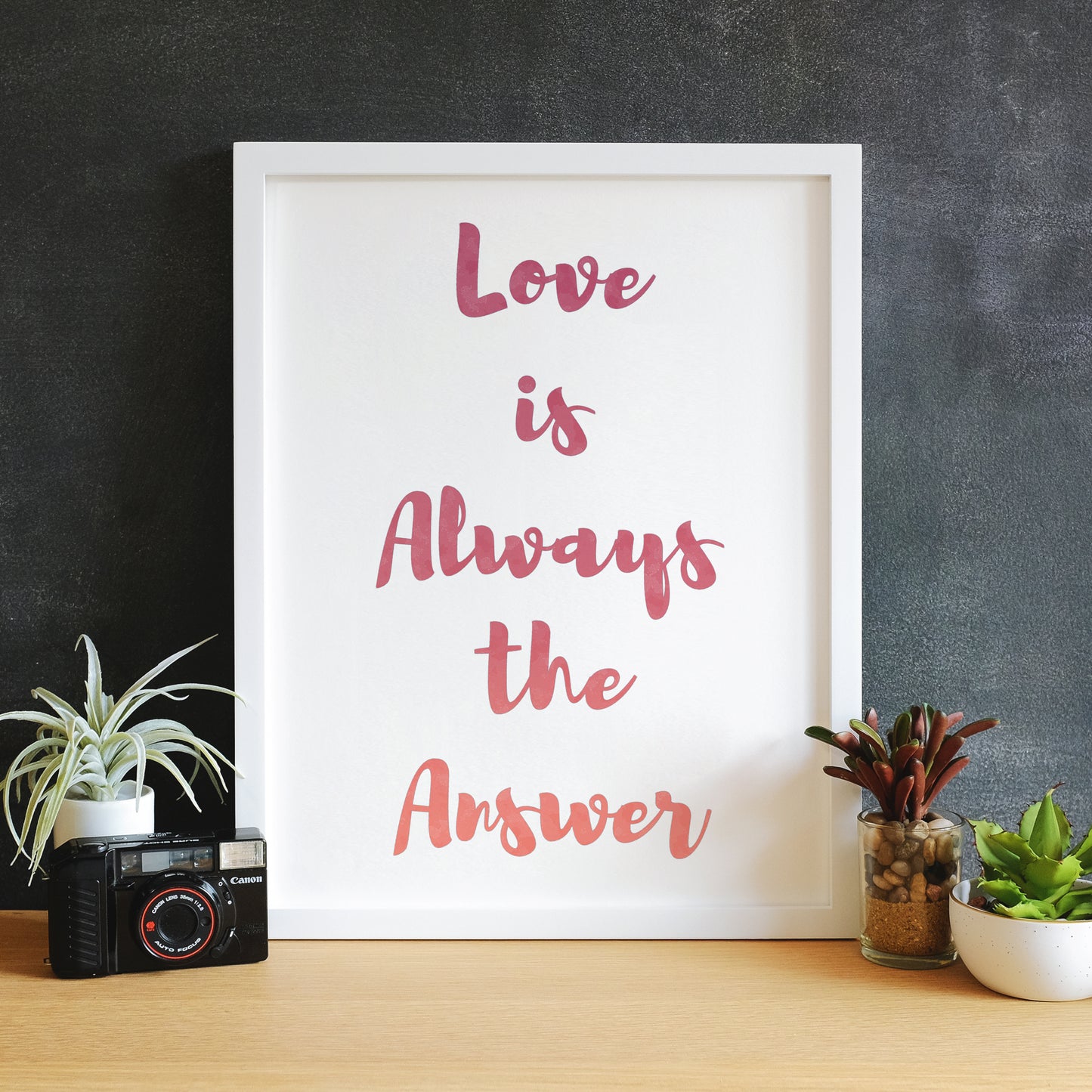 Love is Always the Answer 8x10 Art Print