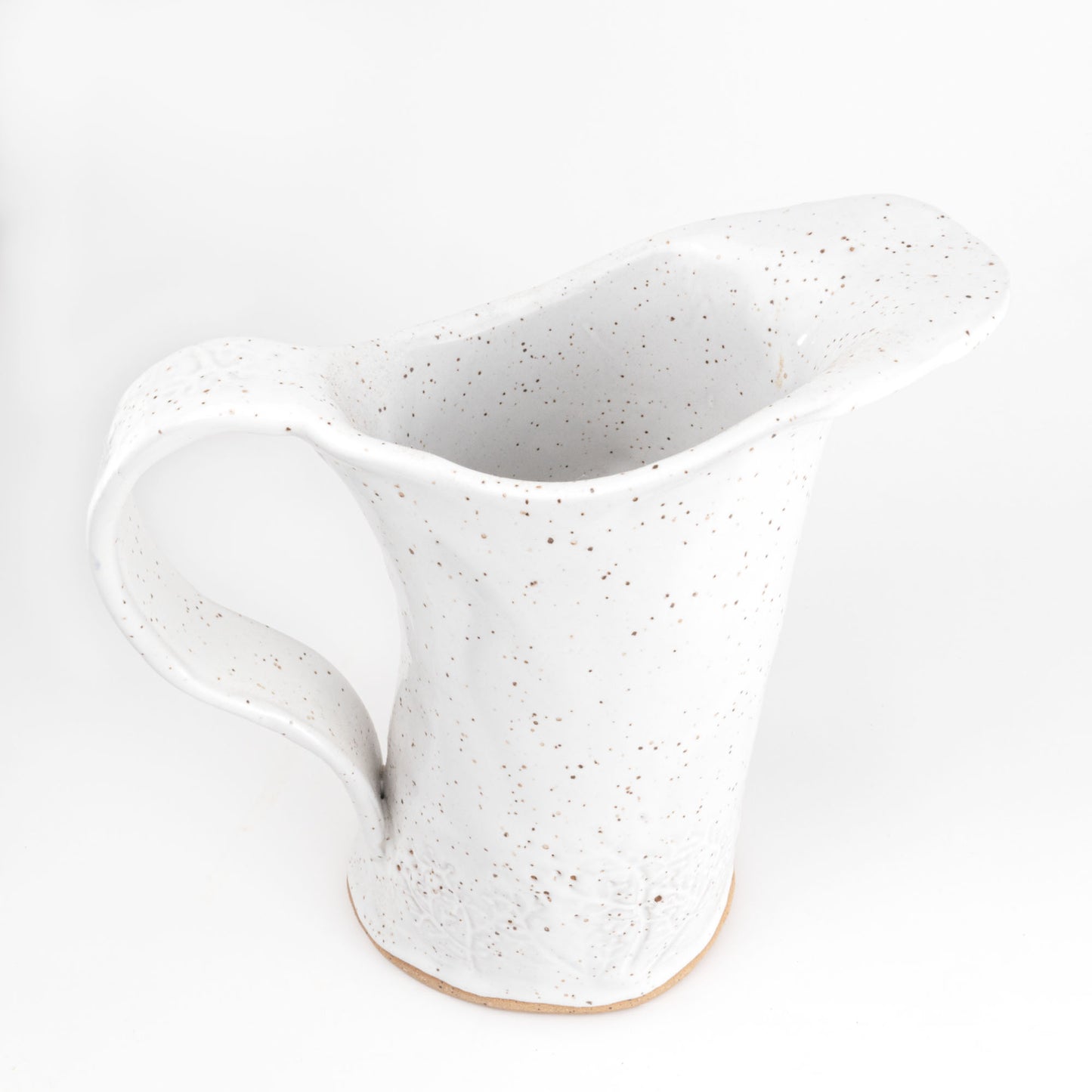 White Speckled Pitcher