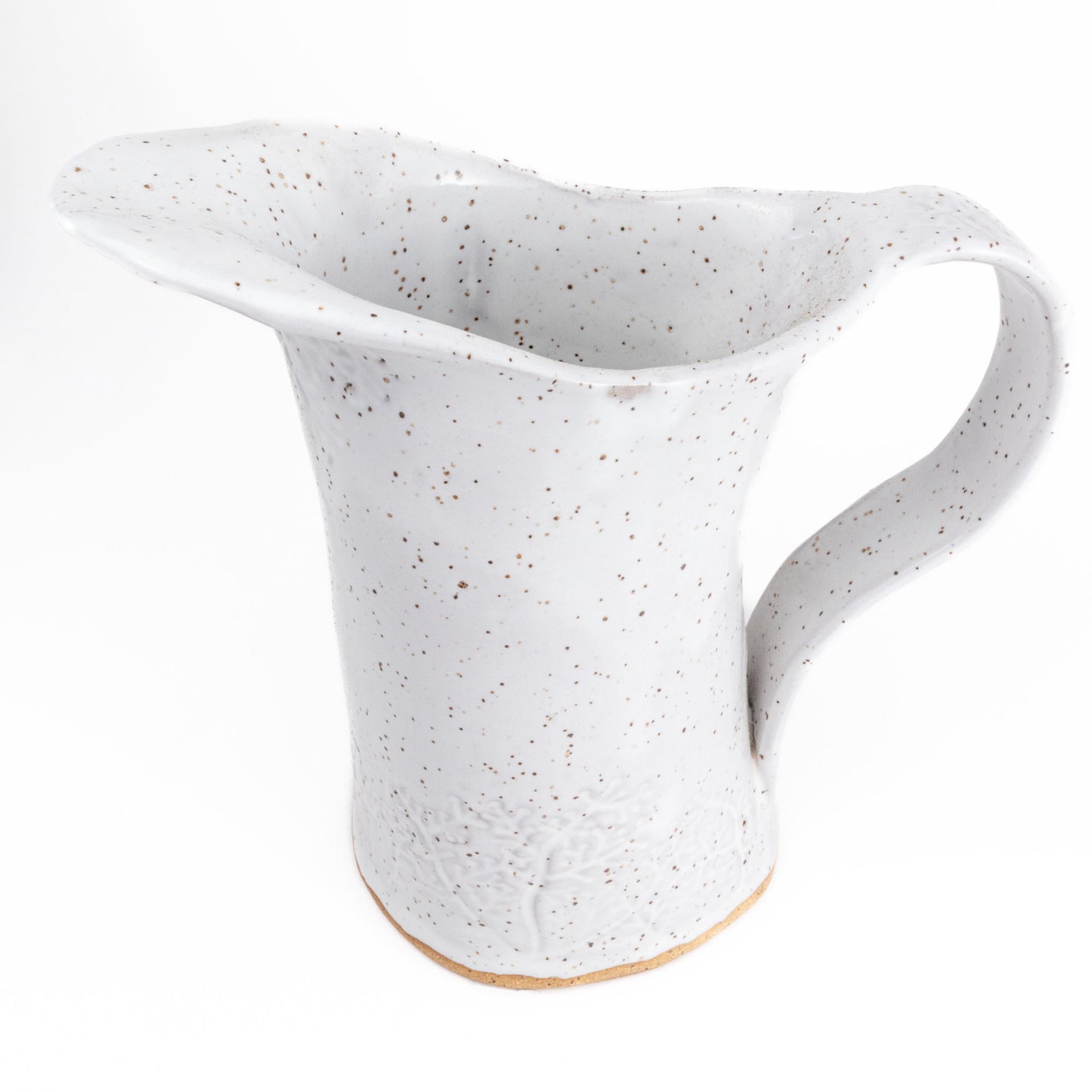 White Speckled Pitcher