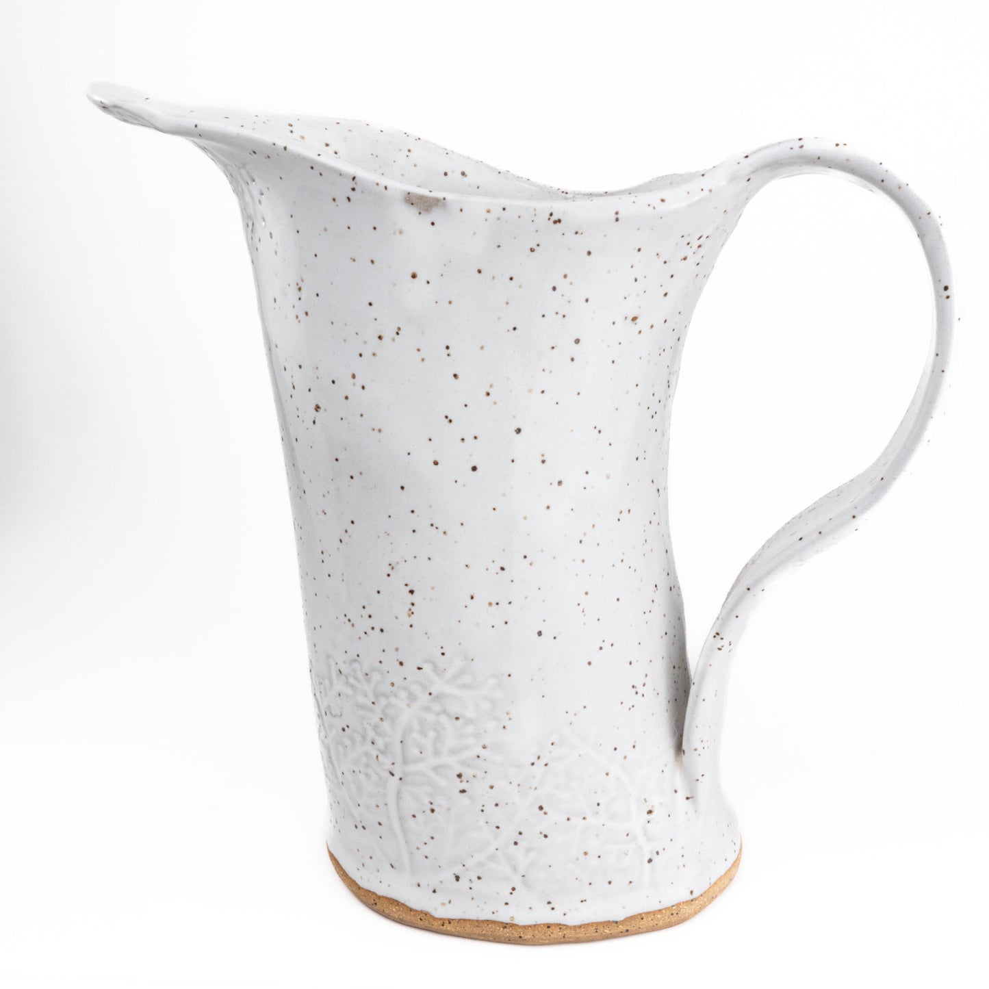 White Speckled Pitcher