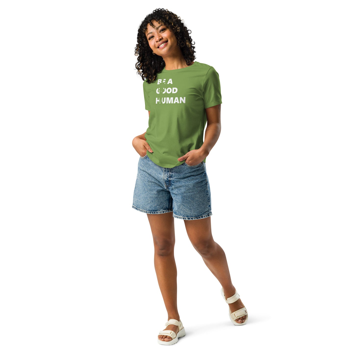 Be a Good Human Women's Relaxed T-Shirt